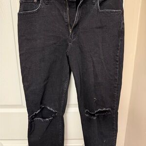 Abercrombie & Fitch Black High Rise Jeans